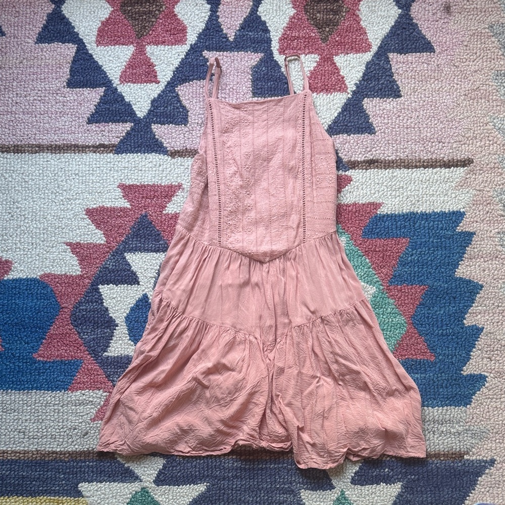 Pink Casual Dress